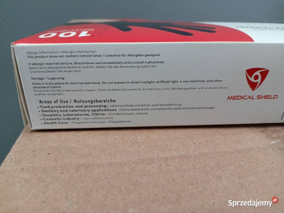 Jedn rękawiczki Medical Shield Hybrydowe TPE bez podlaskie Kolno