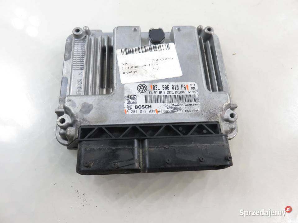 STEROWNIK VW TIGUAN 5N 20 TDI 4motion CFFB Komputery