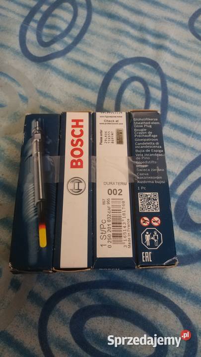 4x świece VW 19TD Bosch DuraTerm Konin sprzedam