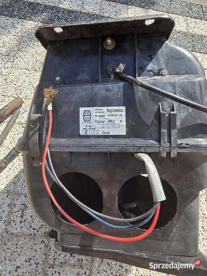 Nagrzewnica do Fiat 125 Rok produkcji 1983 Nagrzewnice