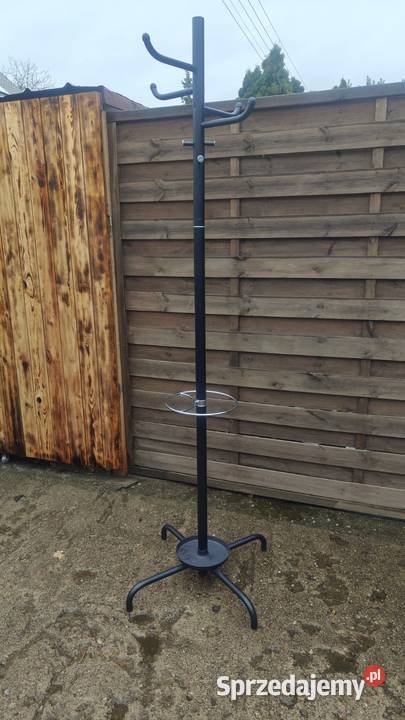 Wieszak stojący czarny Dostępne 2 sztuki Warszawa
