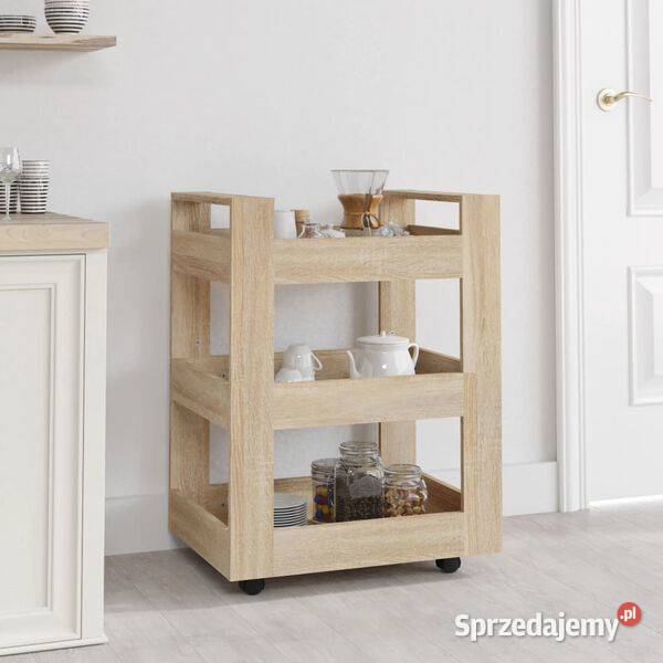 vidaXL Wózek kuchenny dąb sonoma 60x45x80 Warszawa