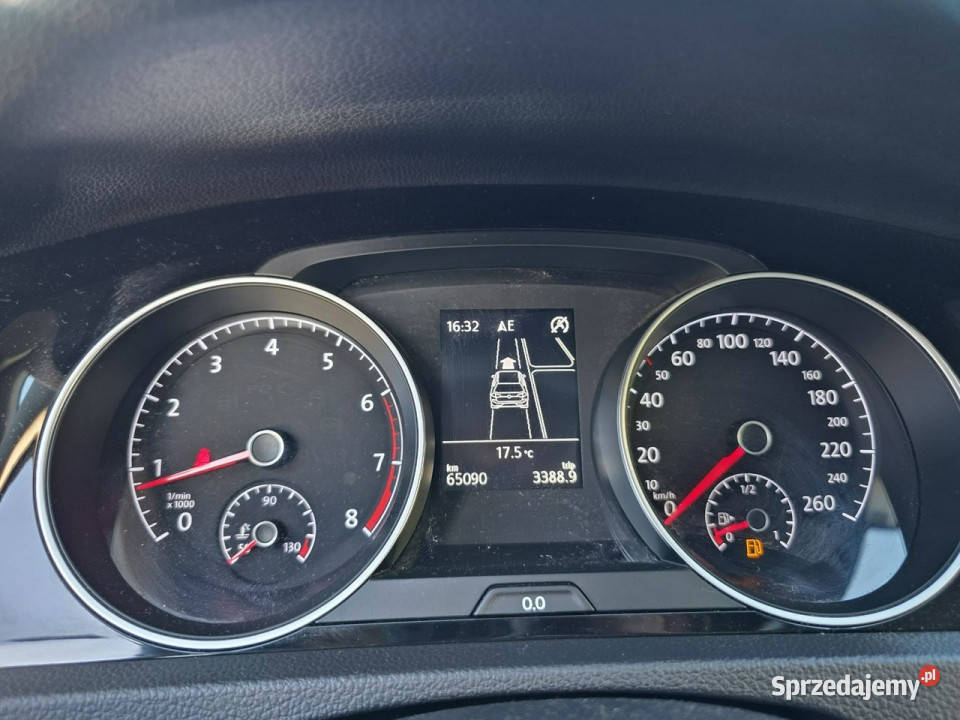 Volkswagen Golf 15 TSI 150 LED Alufelgi Klima czarny Słupsk sprzedam