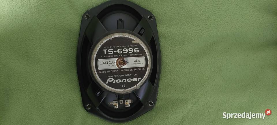 Glosniki 6x9 Pioneer 6x9" Elektronika Siechnice sprzedam