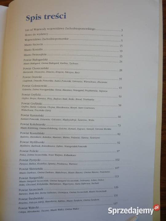 Katalog województwa zachodniopomorskiego Miasta Szczecin sprzedam