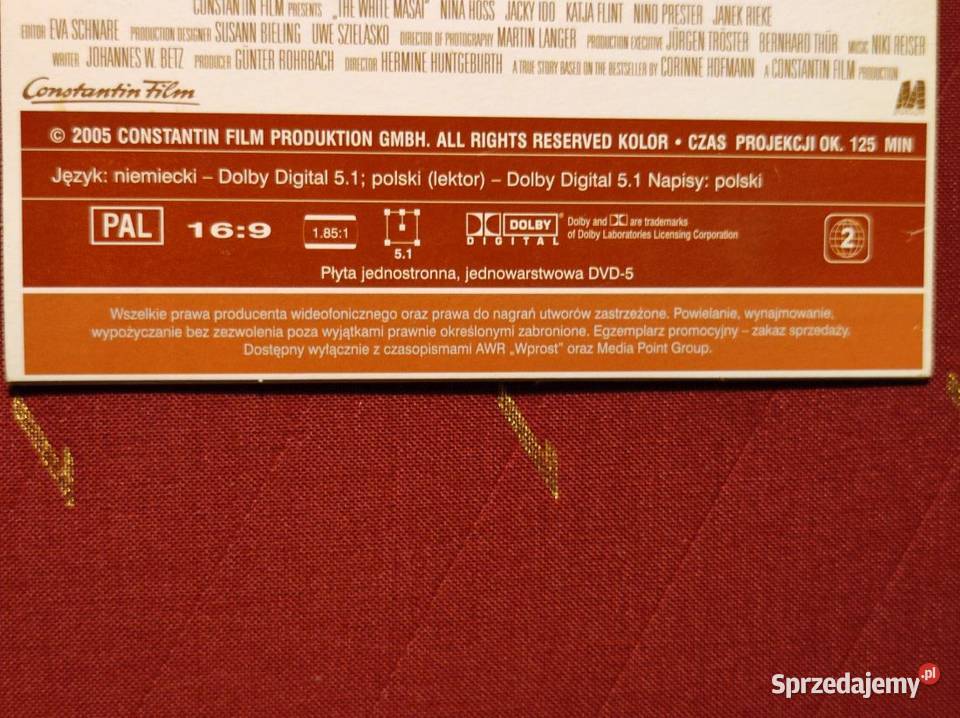 Biała Masajka Corinne Hofmann 2005 świętokrzyskie Kielce sprzedam