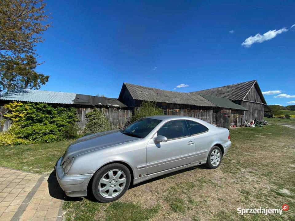 Fajny Mercedes coupe w208 lubelskie Lublin