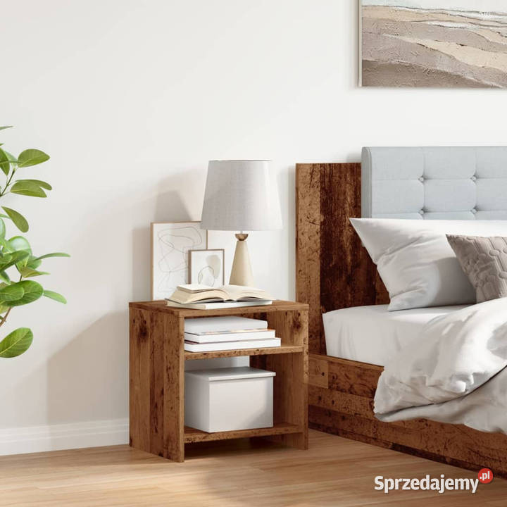 Szafka nocna stare drewno 40x30x40 materiał Warszawa