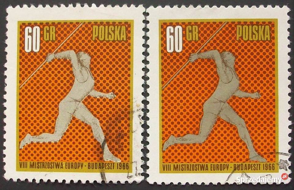 Znaczki polskie 1966 II kwartał luzaki łódzkie Leźnica Wielka-Osiedle