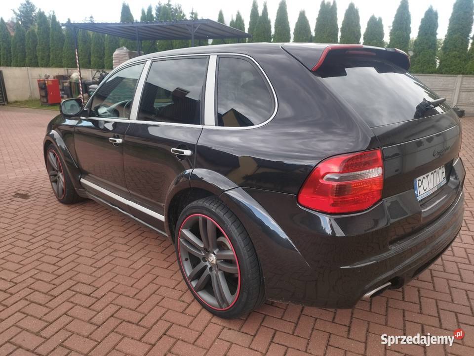 Porsche Cayenne VR6 36 pakiet TECHART czarny Lubasz
