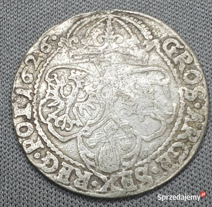 Zygmunt III Waza Szóstak 1626srebro Wałbrzych sprzedam