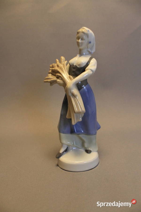 Lippelsdorf Porcelanowa figura Kobieta ze sprzedam