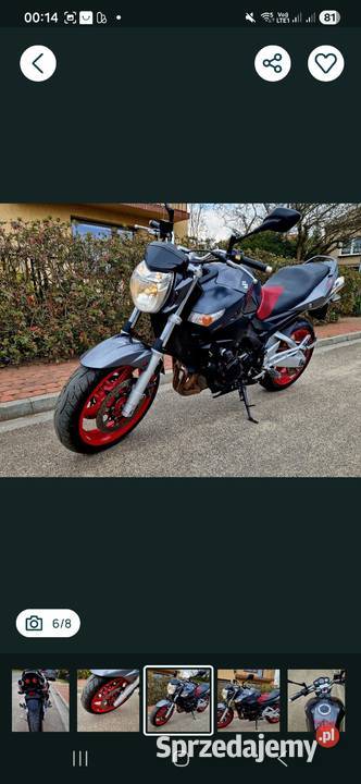Suzuki GSR600Niski przebiegA2 600cm3 Malanów