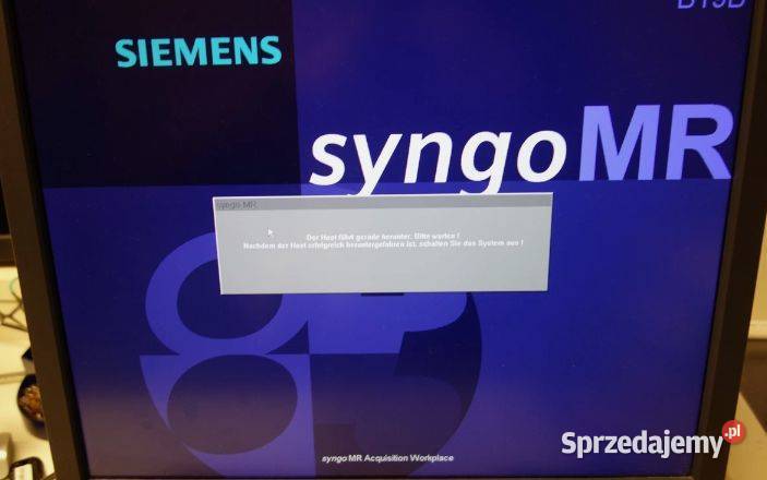 Używany system rezonansu magnetycznego Siemens Zdrowie i Uroda Nowy Sącz