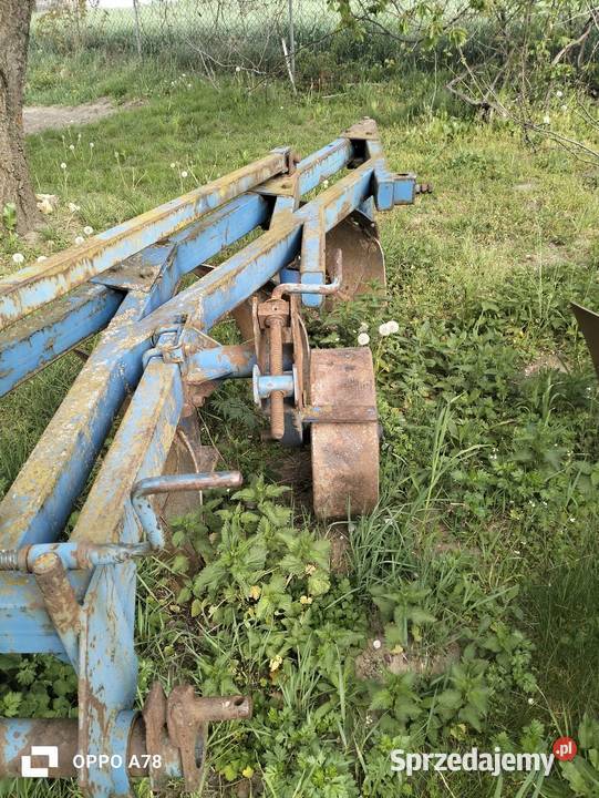 Pług zagonowy 4skibowy U128 Solidny Stan Anielin