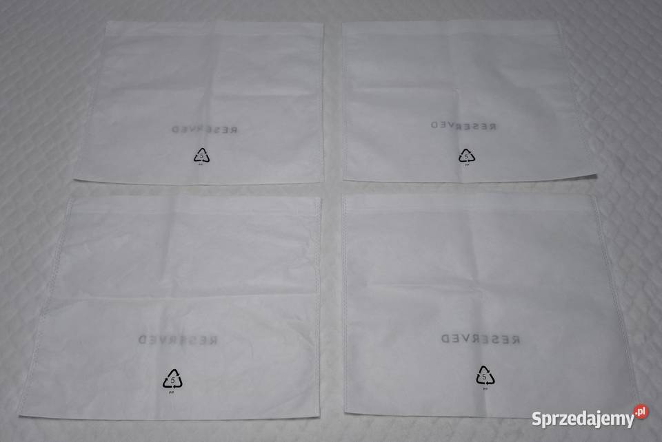Worki woreczki materiałowe 36x305 Reserved białe Worek  śląskie Czeladź sprzedam