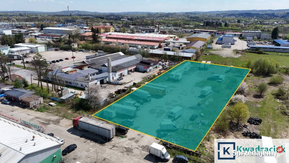 Działka 4700m2 Jasło Towarowa telefon