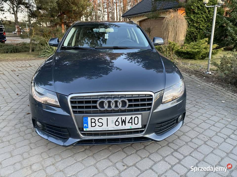 Audi A4 B8 avant 18 benzyna automat super stan podlaskie Białystok