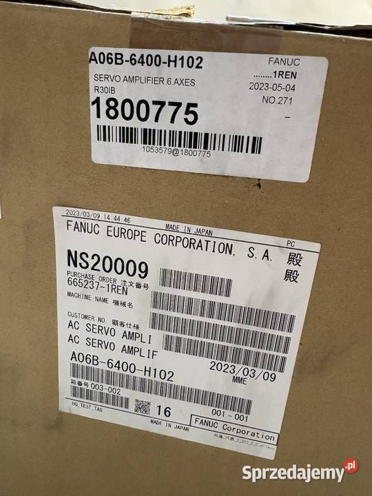 Fanuc A06B6400H002 6Axis Drive Warszawa