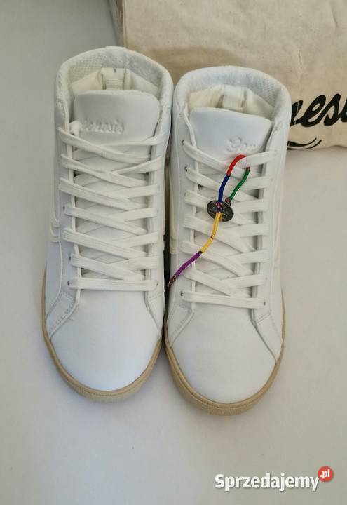Nowe Buty Genesis Hela Mid skóra wysokie białe Brzesko