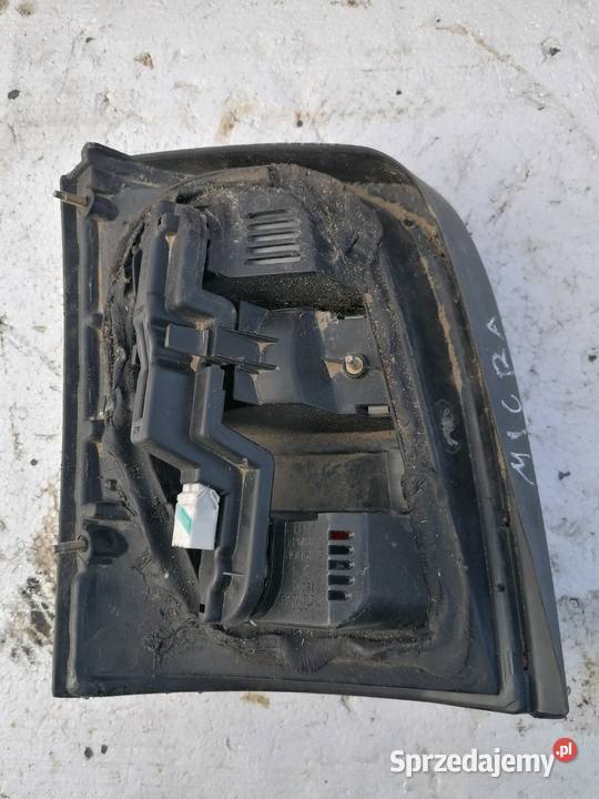 Lampa Prawa Tył Nissan Micra Pogorzelec