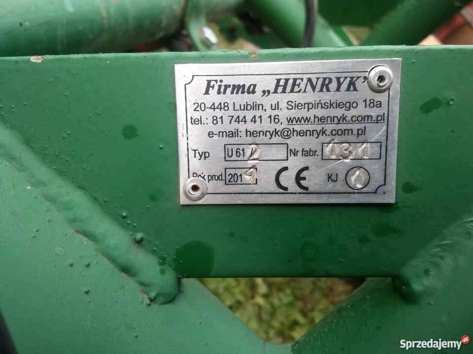 Agregat uprawowy przedsiewny 18m grabie Lublin