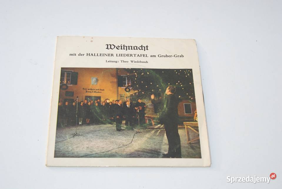 Stara płyta winylowa Weihnacht kolędy Niemiecku Cieszyn