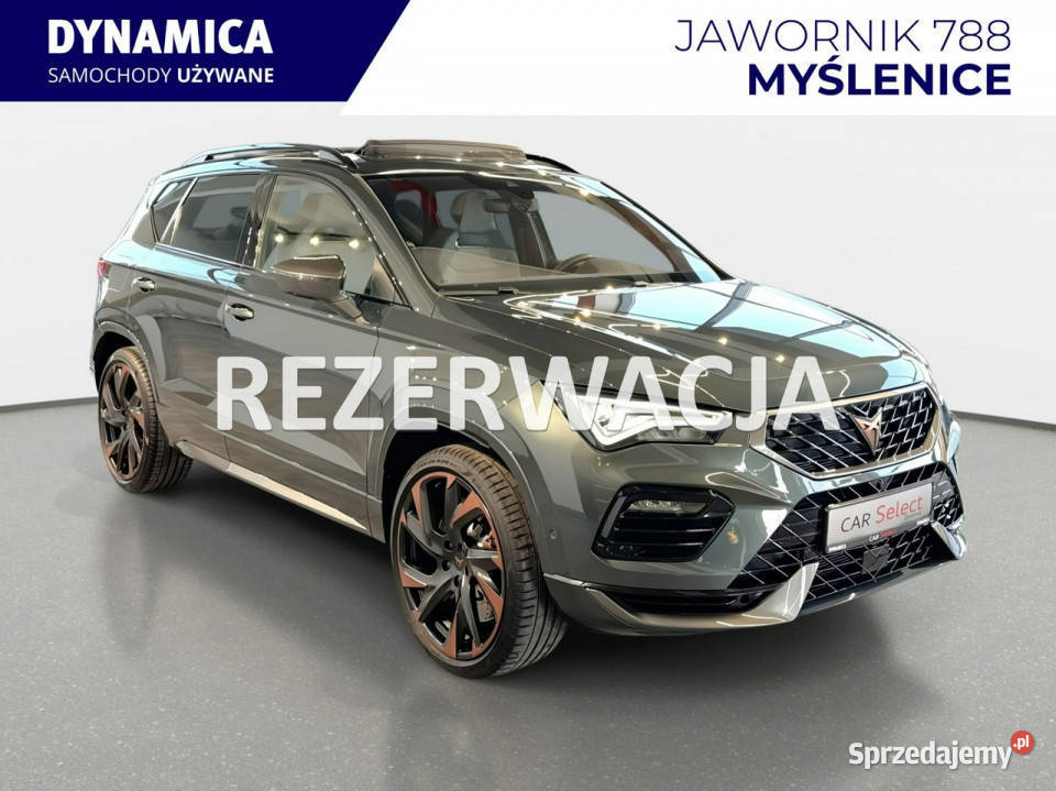 Cupra Ateca VAT 23 VZ Tribe Edition 20TSI 300 łopatki zmiany biegów małopolskie Myślenice