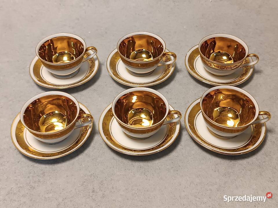 HOECHSTER PORZELLAN MANUFAKTUR Serwis 6osobowy Porcelana i szkło Zakopane sprzedam