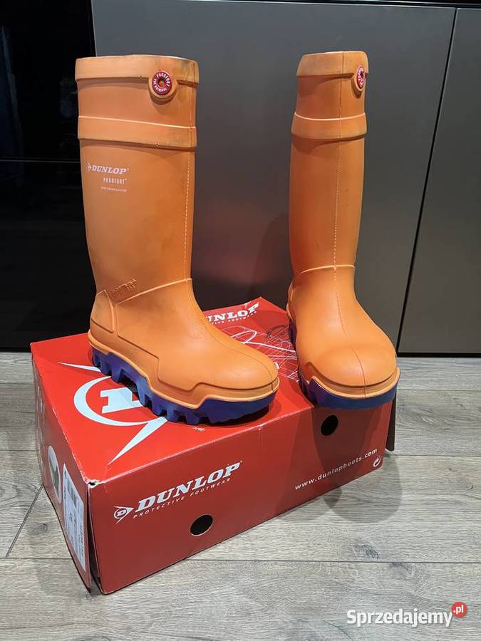 Kalosze bezpieczne DUNLOP Purofort Thermo S5 CI Brzeg