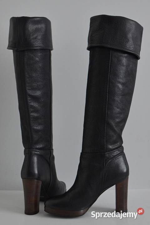 Wysokie kozaki Minelli pod kolano na wygodnym Białystok