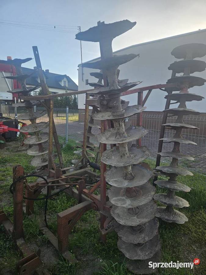 Talerzówka 4 metry ciągana rozkładana mazowieckie