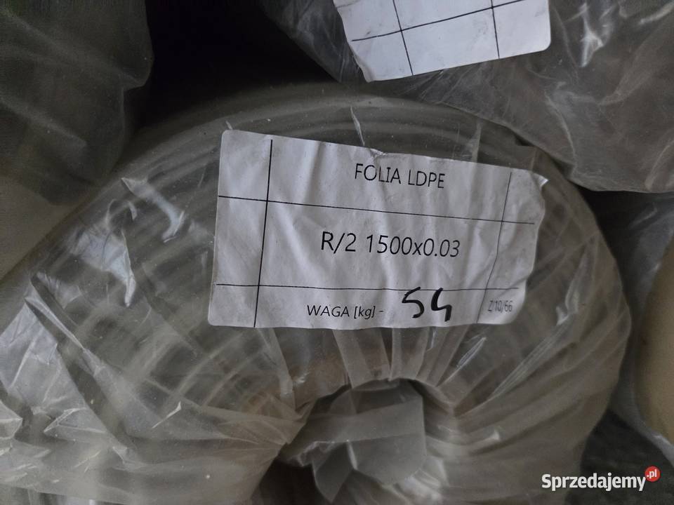 Folia do Pakowania Pół rękaw 1500x0035 Wierzbica