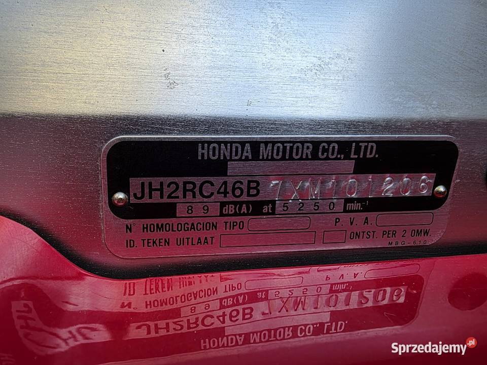 Honda VFR 80 fi łańcuch mazowieckie Warszawa