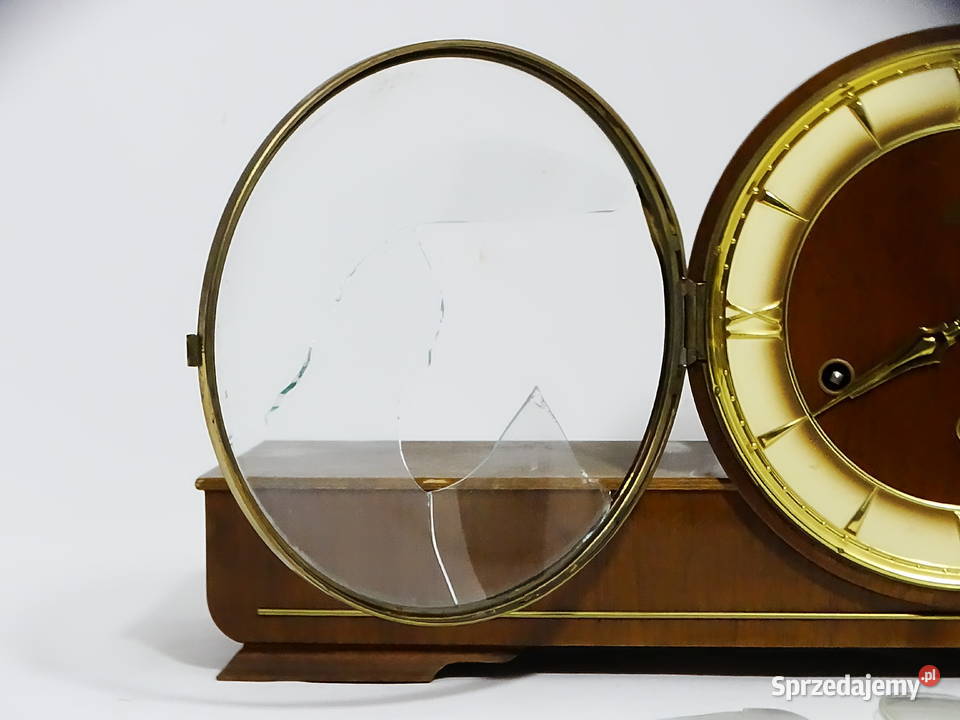 Zegar kominkowy vintage LaFleur Lauffer Biłgoraj