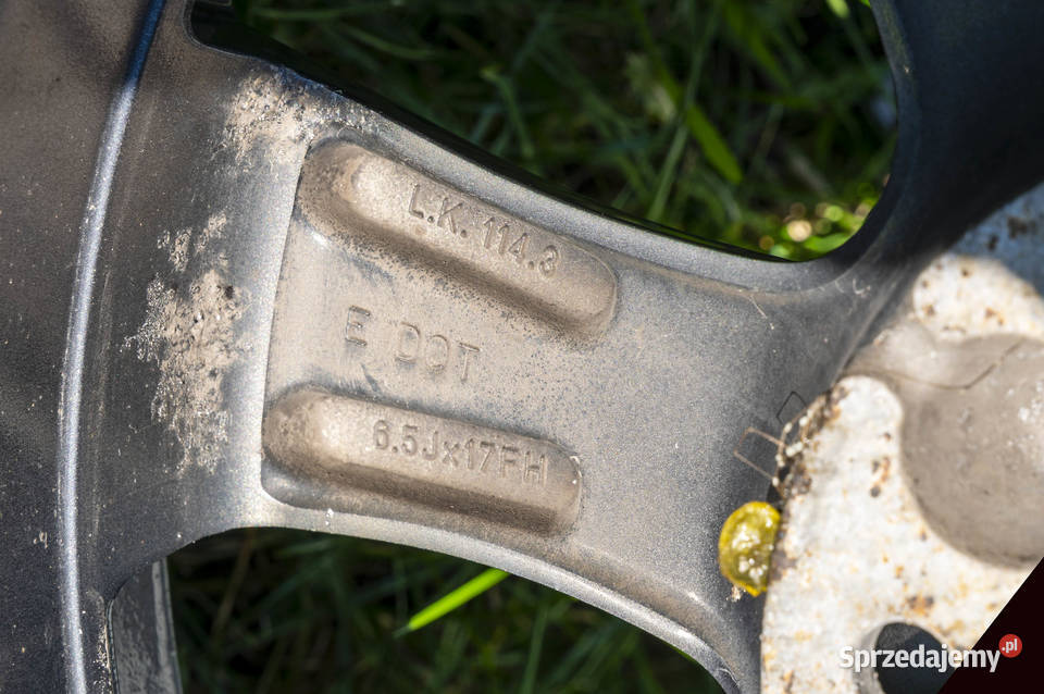 Felgi aluminiowe NISSAN 65Jx17 ET45 sprzedam
