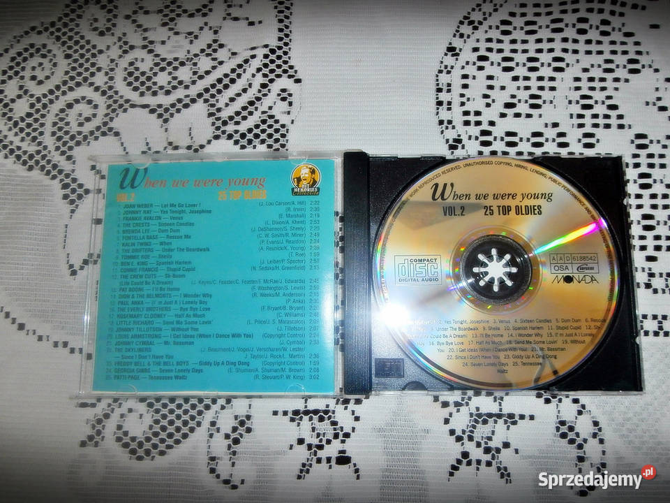 Płyta CD When we were youngVol425 top oldies małopolskie Kraków