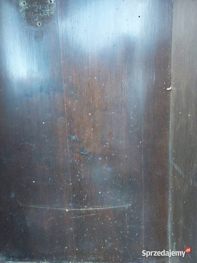 S115 Skrzynia obudowa starego zegara pieczęć GB pomorskie Tczew sprzedam