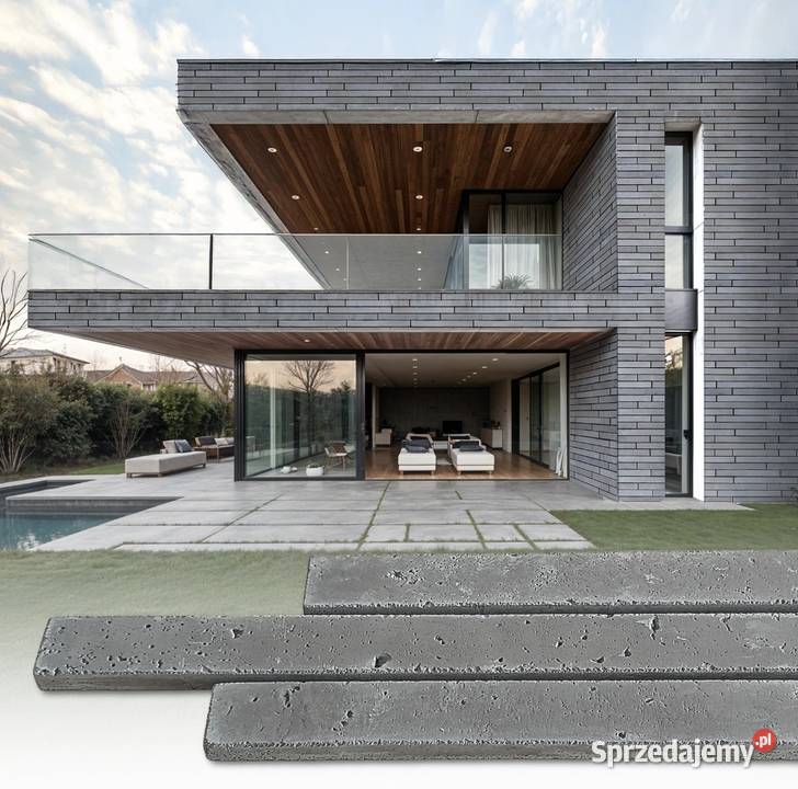 Płytki ceglane na elewację Slim Long Concrete 52 Płytki elewacyjne Warszawa