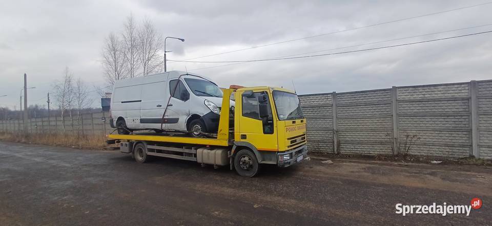 Iveco Eurocargo pomoc drogowa płyta hydrauliczna Rok produkcji 1999 Kraków
