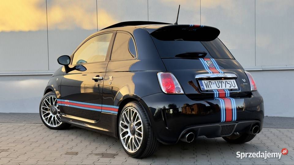 Fiat 500 Abarth 595 Martini jedyny taki czujnik deszczu