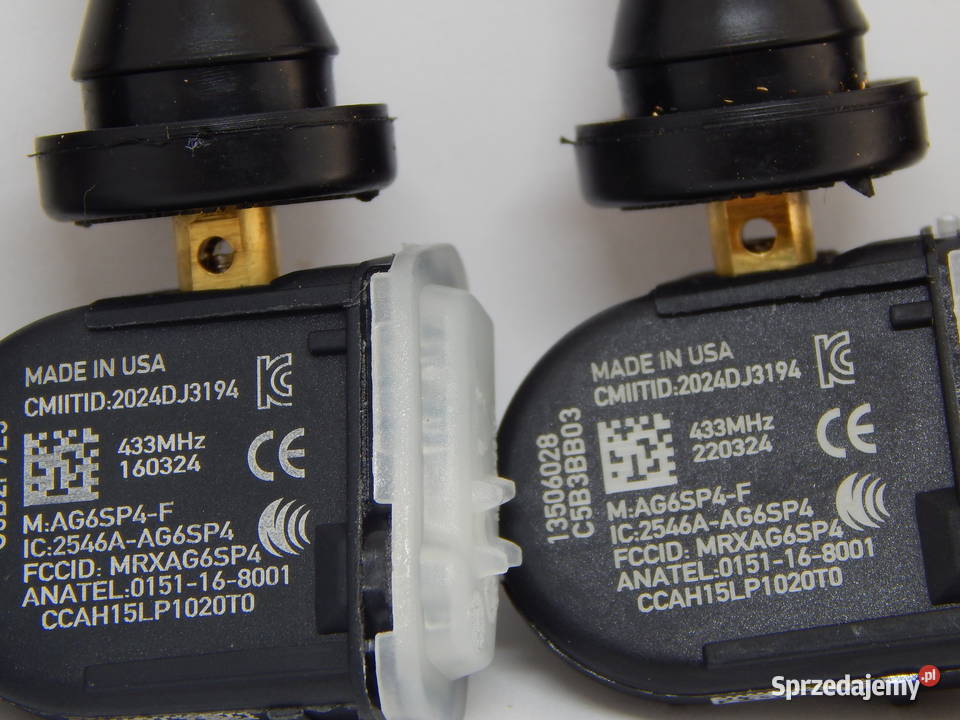 Czujniki ciśnienia opon 4 TPMS OPEL MADE IN USA łódzkie sprzedam