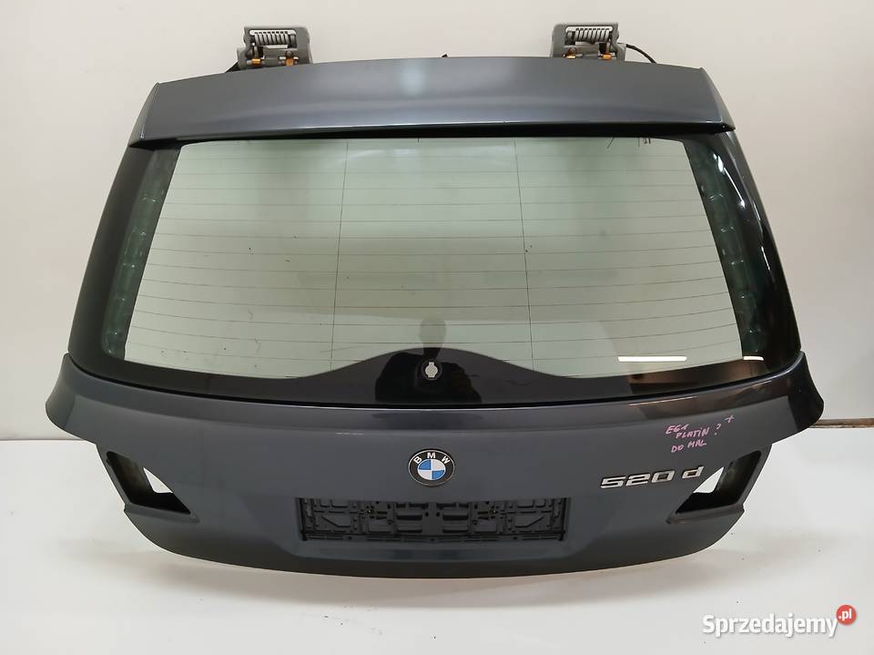 KLAPA BAGAŻNIKA BMW E61 lubelskie sprzedam