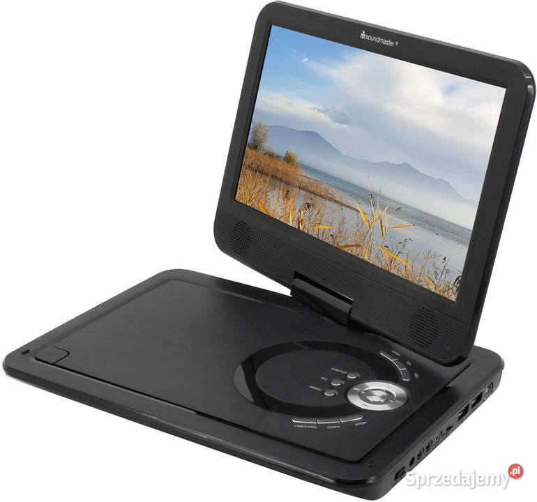 PRZENOŚNE DVD EKRAN 10 C TUNER TV DVBT2 USB GRY Białystok