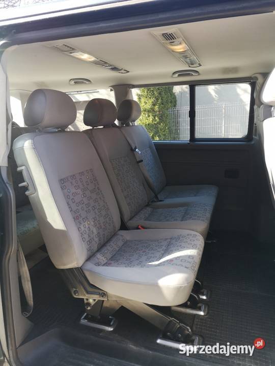 VW T5 Caravelle Transporter 9 osób Samochody osobowe Raciechowice