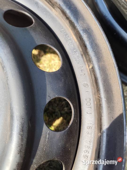 Orginalne Felgi stalowe 16 ToyotyKołpaki 4 dolnośląskie Wrocław
