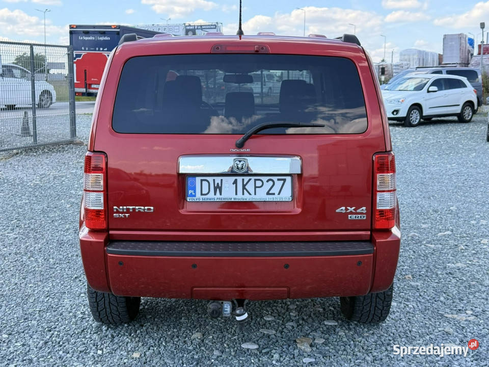 Dodge Nitro 28 177 2007r zadbany nawigacja lakier metallic Nitro dolnośląskie Wojkowice