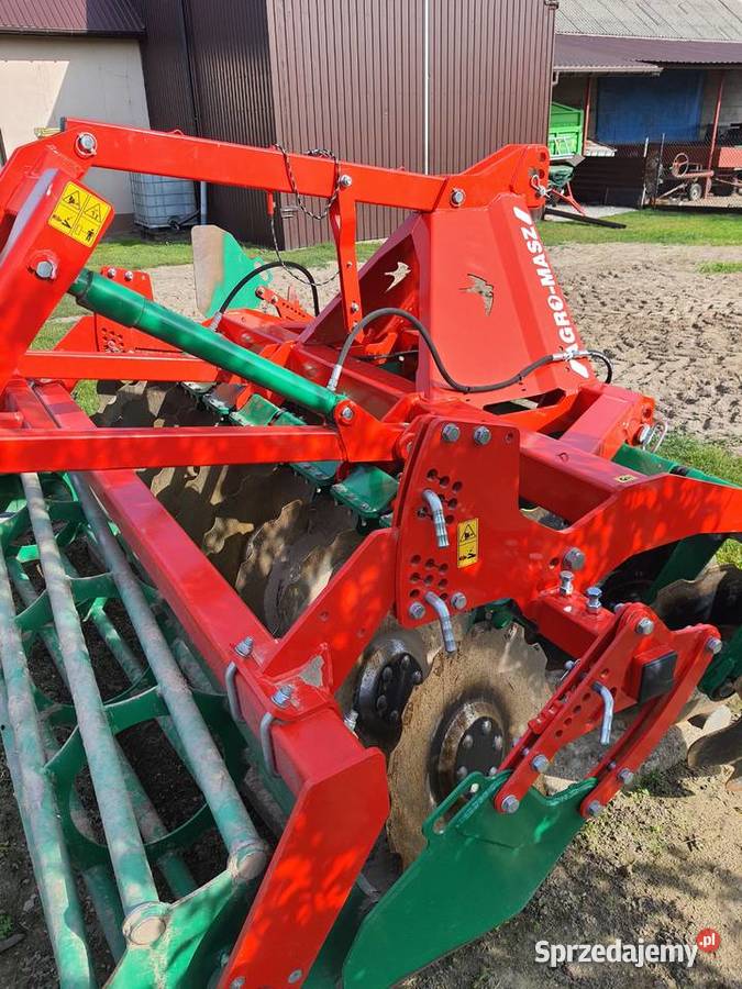 Agregat talerzowy Agro masz 27m prawie nowyBrona Radomsko