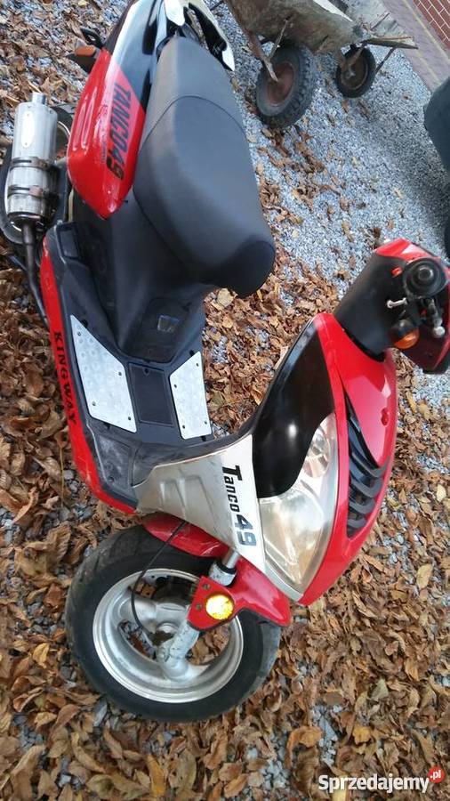 Skuter Kingway sprawny brak papierów czterosuwowy podkarpackie Pustków