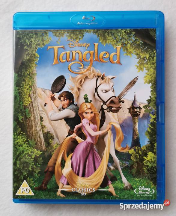 Tangled Zaplątani Bluray En 2010 Disney Wytrzyszczki sprzedam